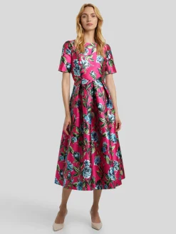 Cocktailkleid mit Print MIK