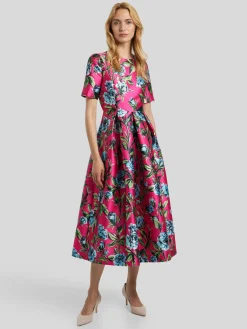 Cocktailkleid mit Print MIK