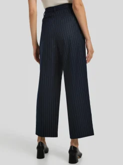 Culotte mit Nadelstreifen