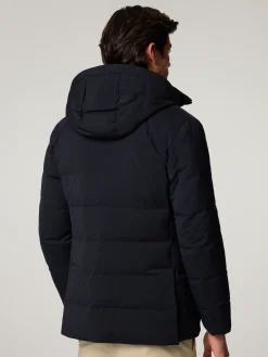 Daunenjacke mit Blende