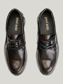 Derbyschuhe aus Glattleder