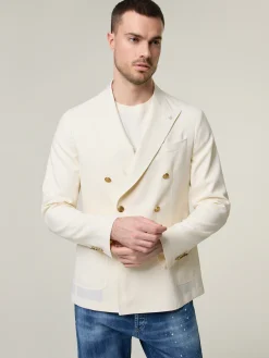 Doppelreihiger Veston aus Wolle