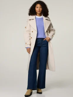 Doppelreihiger Wollmantel EMMY