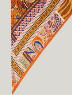 Dreieckstuch aus Seide