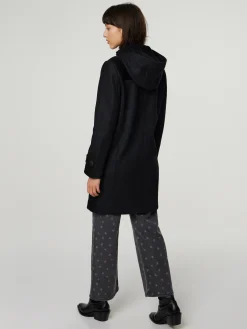 Dufflecoat mit Wolle