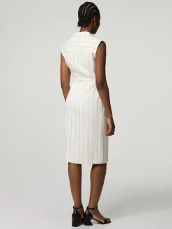 Etuikleid mit Leinen DRUPE