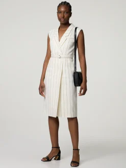 Etuikleid mit Leinen DRUPE