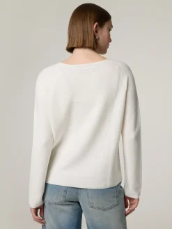 Feinstrickpullover aus Baumwolle