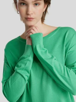 Feinstrickpullover aus Bio-Baumwolle