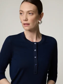 Feinstrickpullover aus Schurwolle