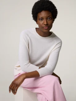 Feinstrickpullover mit Kaschmir