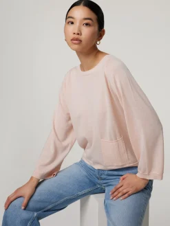 Feinstrickpullover mit Kaschmir