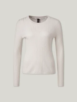 Feinstrickpullover mit Kaschmir