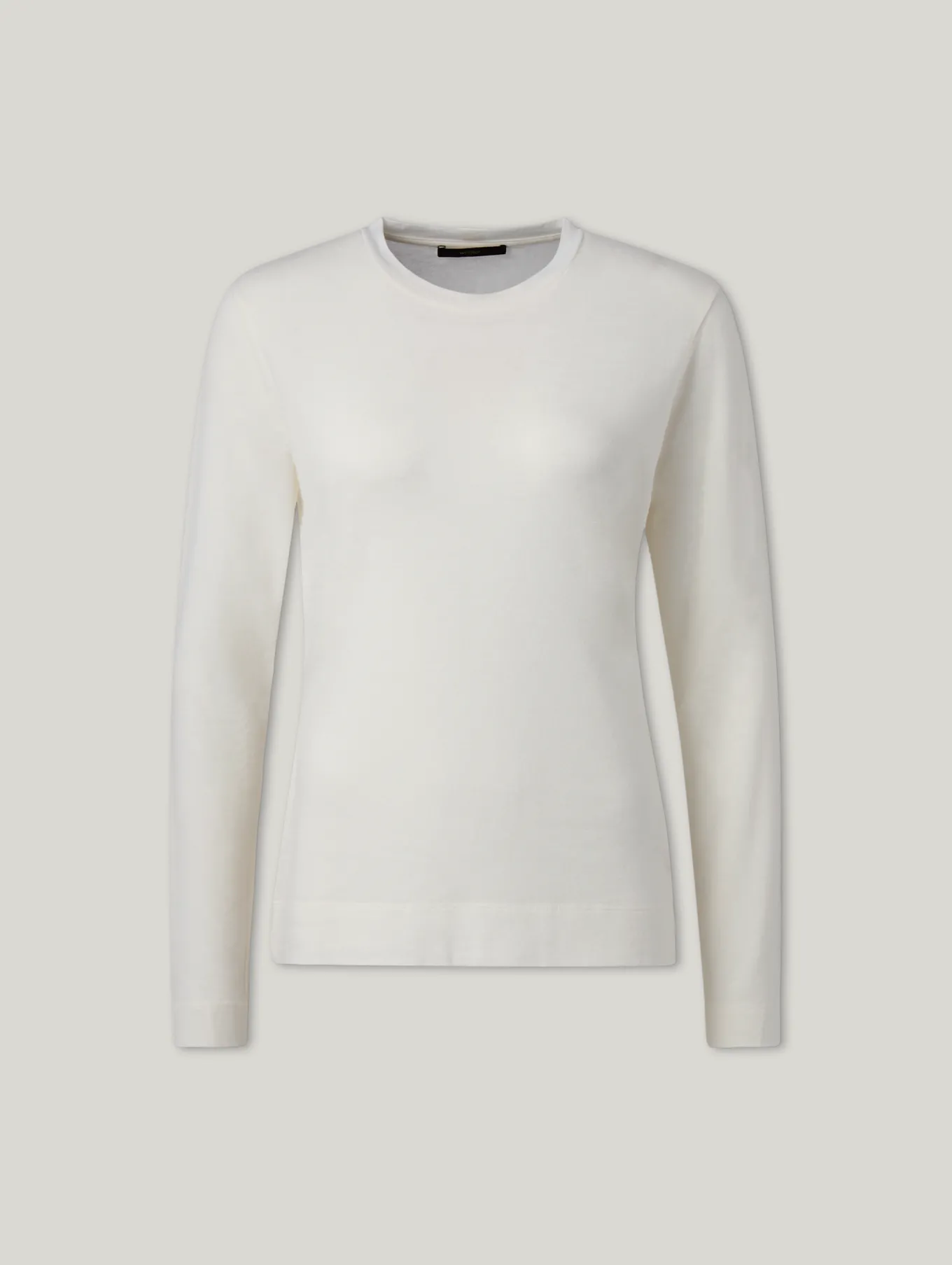 Feinstrickpullover mit Wolle