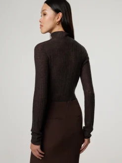 Feinstrickpullover mit Wolle