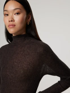 Feinstrickpullover mit Wolle