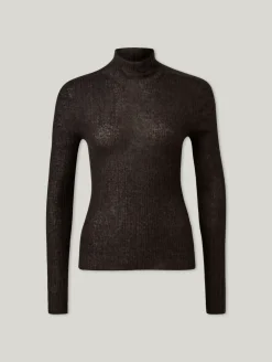 Feinstrickpullover mit Wolle