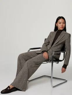 Feinstrickpullover mit Wolle