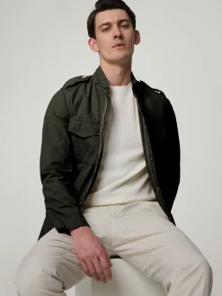 Fieldjacke aus Baumwolle