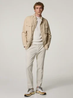 Fieldjacke aus Baumwolle