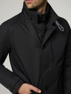 Fieldjacke mit Blende