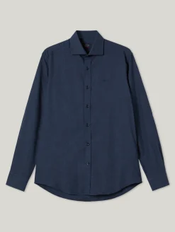 Flanellhemd im Slim Fit