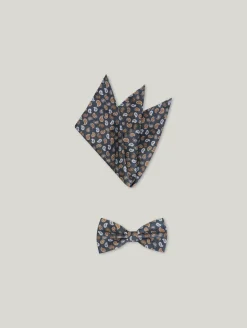 Fliege & Pochette aus Seide