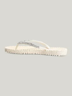 Flip Flop mit Glitzersteinen