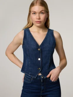 Gilet aus Denim AGADIR