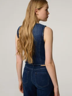 Gilet aus Denim AGADIR