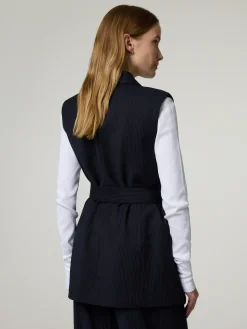 Gilet mit  Nadelstreifen DUAL