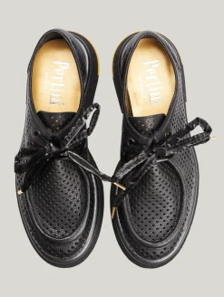 Halbschuh mit Lockstickerei