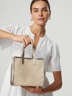 Handtasche aus Jute GERARD MINI