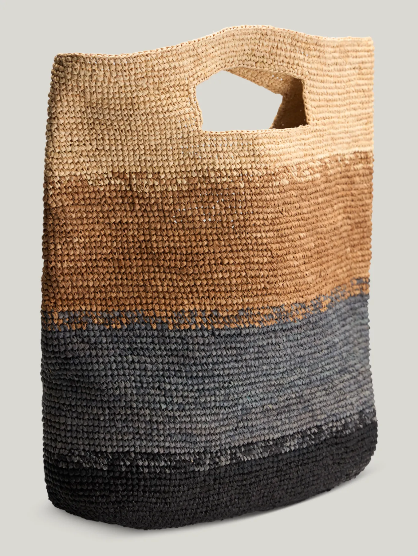 Handtasche aus Raffia MAORI