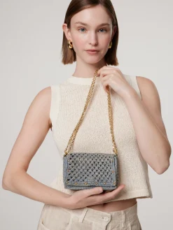 Handtasche aus Stroh MINI NINA