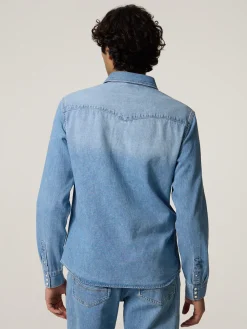 Hemd aus Denim