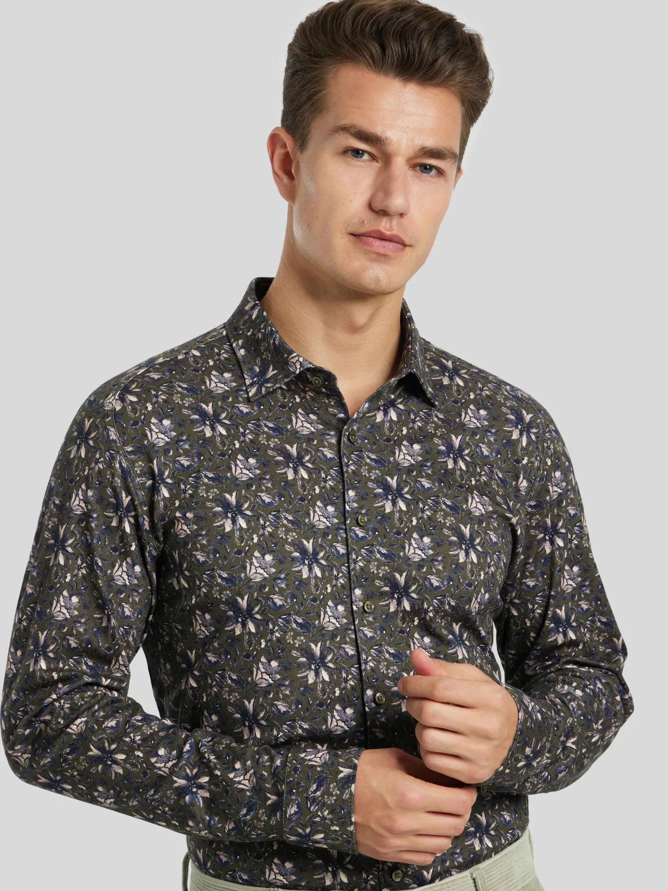 Hemd aus Jersey im Regular Fit