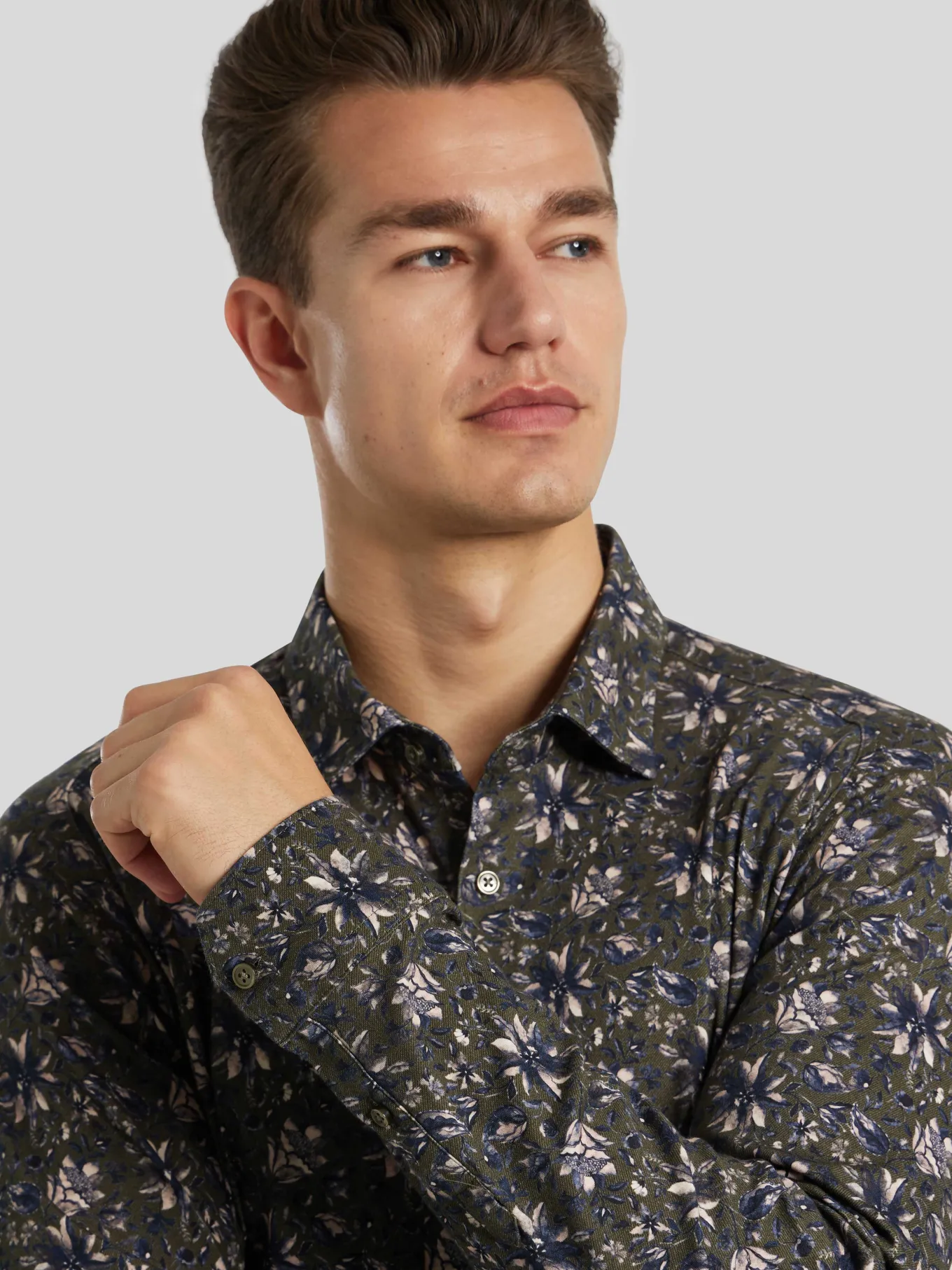 Hemd aus Jersey im Regular Fit