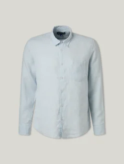 Hemd aus Leinen CAROUBIS