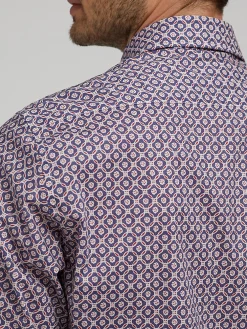 Hemd im Custom Fit mit Print