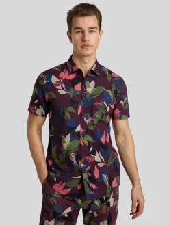 Hemd mit Allover-Print