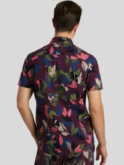 Hemd mit Allover-Print