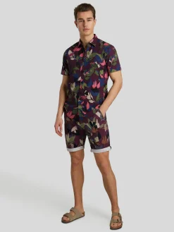 Hemd mit Allover-Print