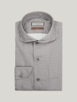 Hemd mit Allover-Print