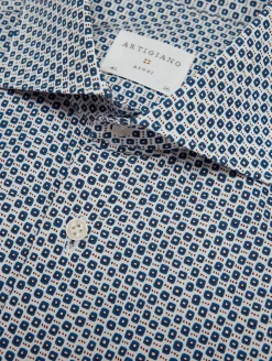 Hemd mit Allover-Print