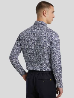 Hemd mit Blumenprint