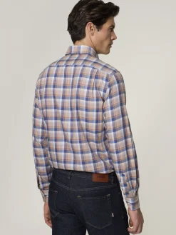 Hemd mit Karo im Slim Fit