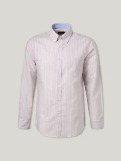 Hemd mit Leinen im Regular Fit