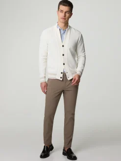 Hemd mit Leinen im Slim Fit