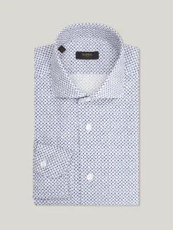 Hemd mit Mikro Muster